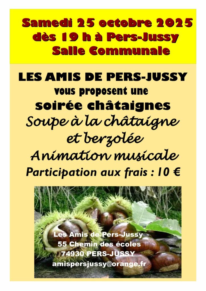 Soirée châtaignes