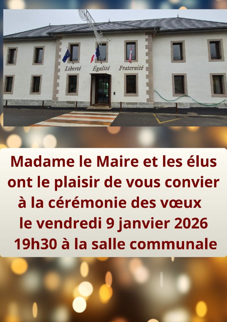 Vœux du Maire