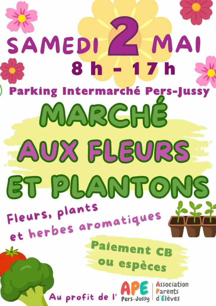 Marché au fleurs de l'APE