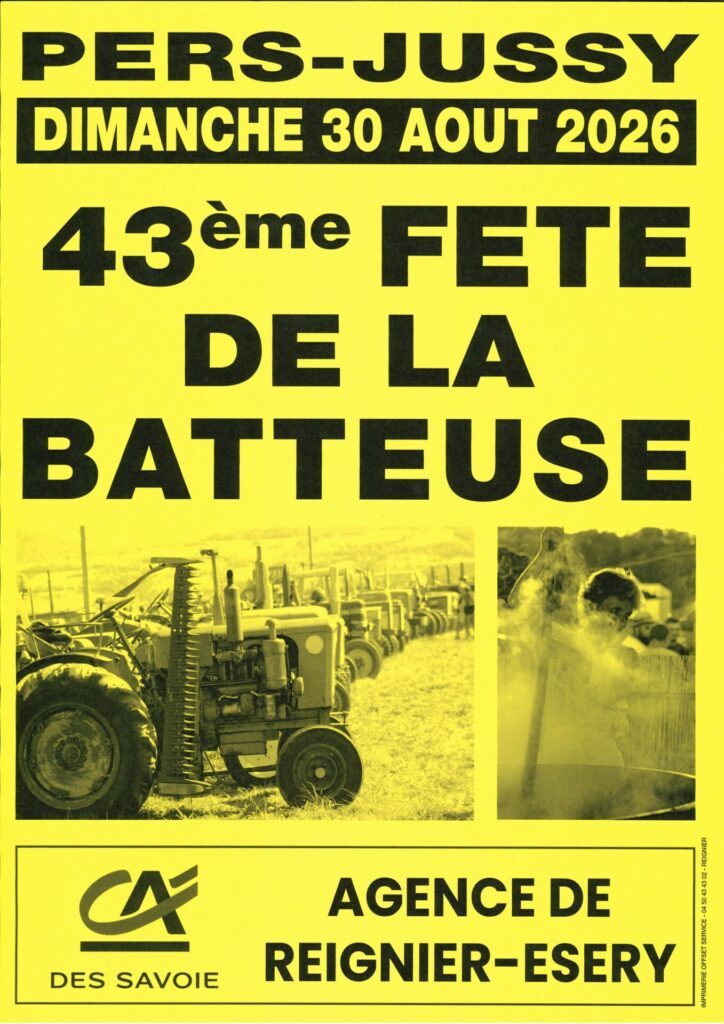 Fête de la batteuse