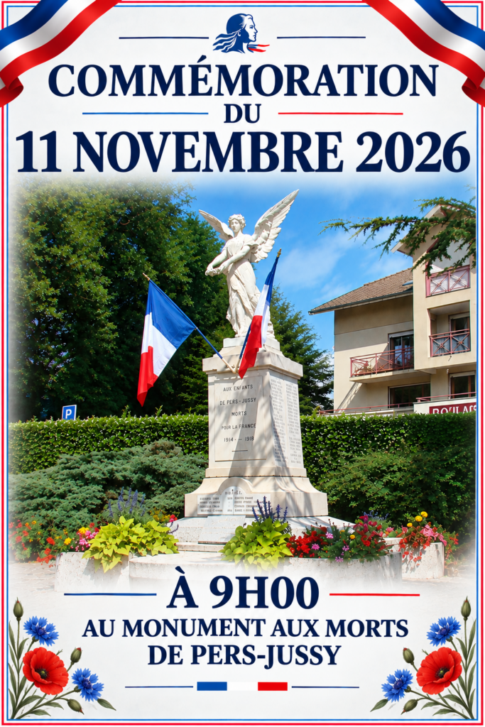Commémoration du 11 novembre