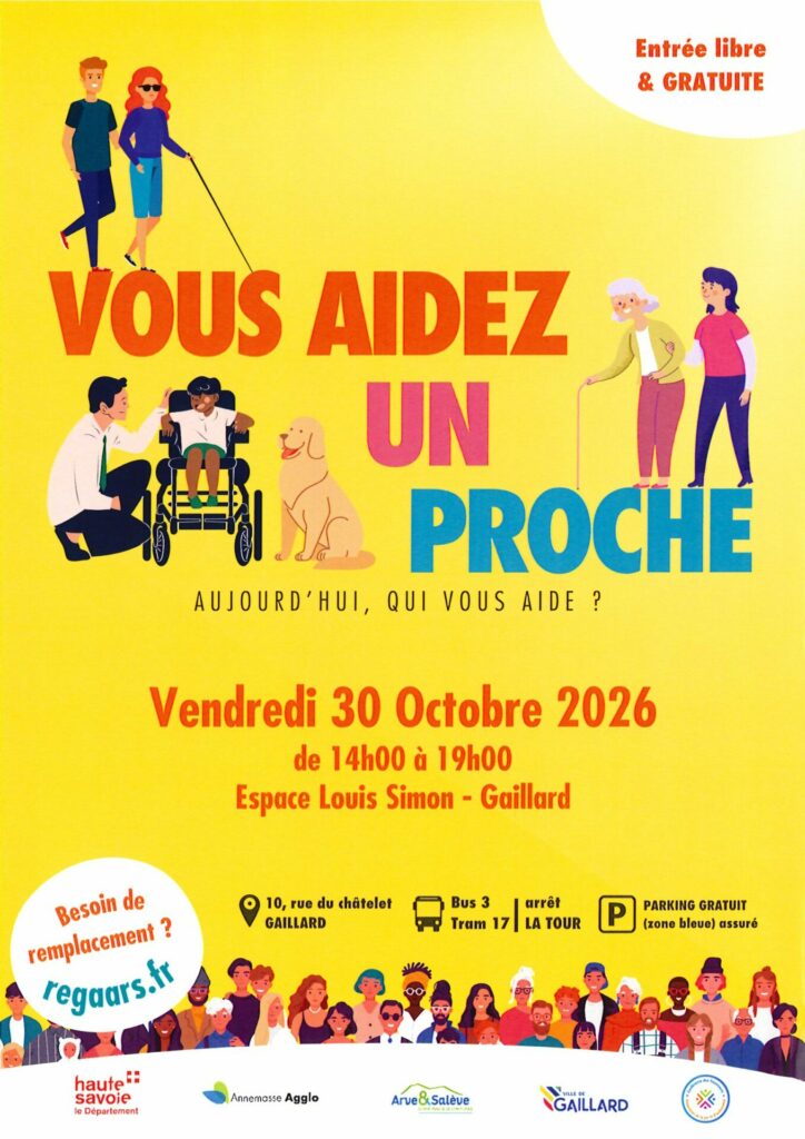 Vous aidez un proche...